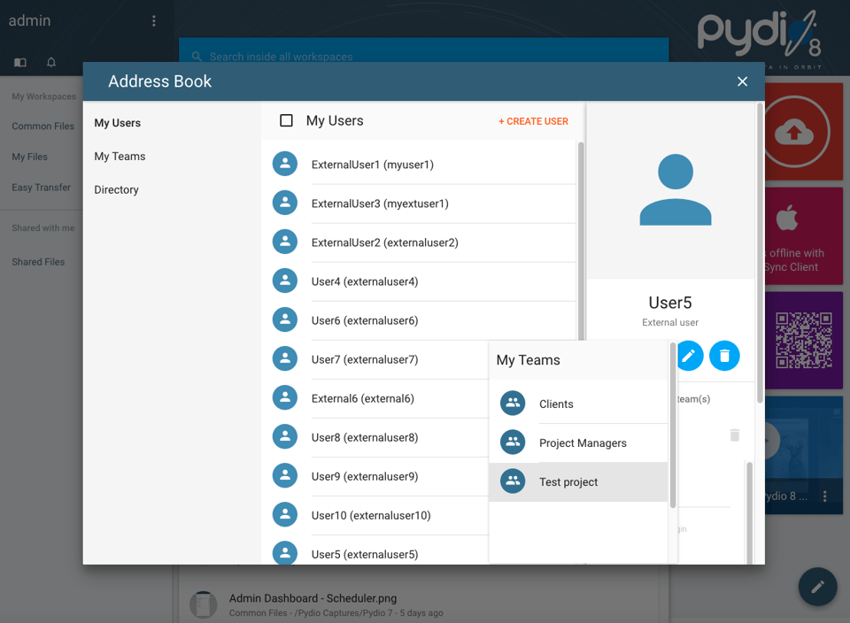 Pydio 8 Introduces A New User Experience