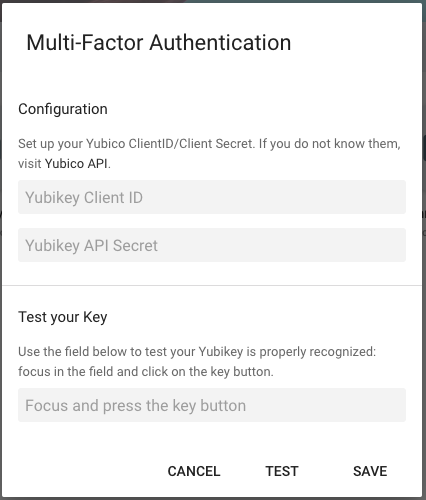 OTP - 06 - YUBIKEY REGISTER
