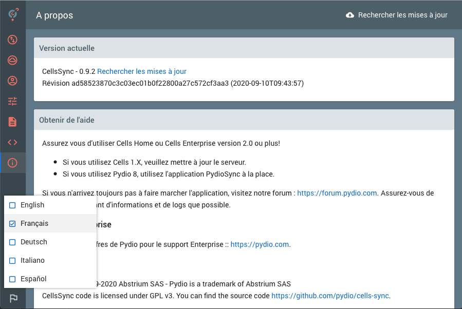 Sync - Lang - Update
