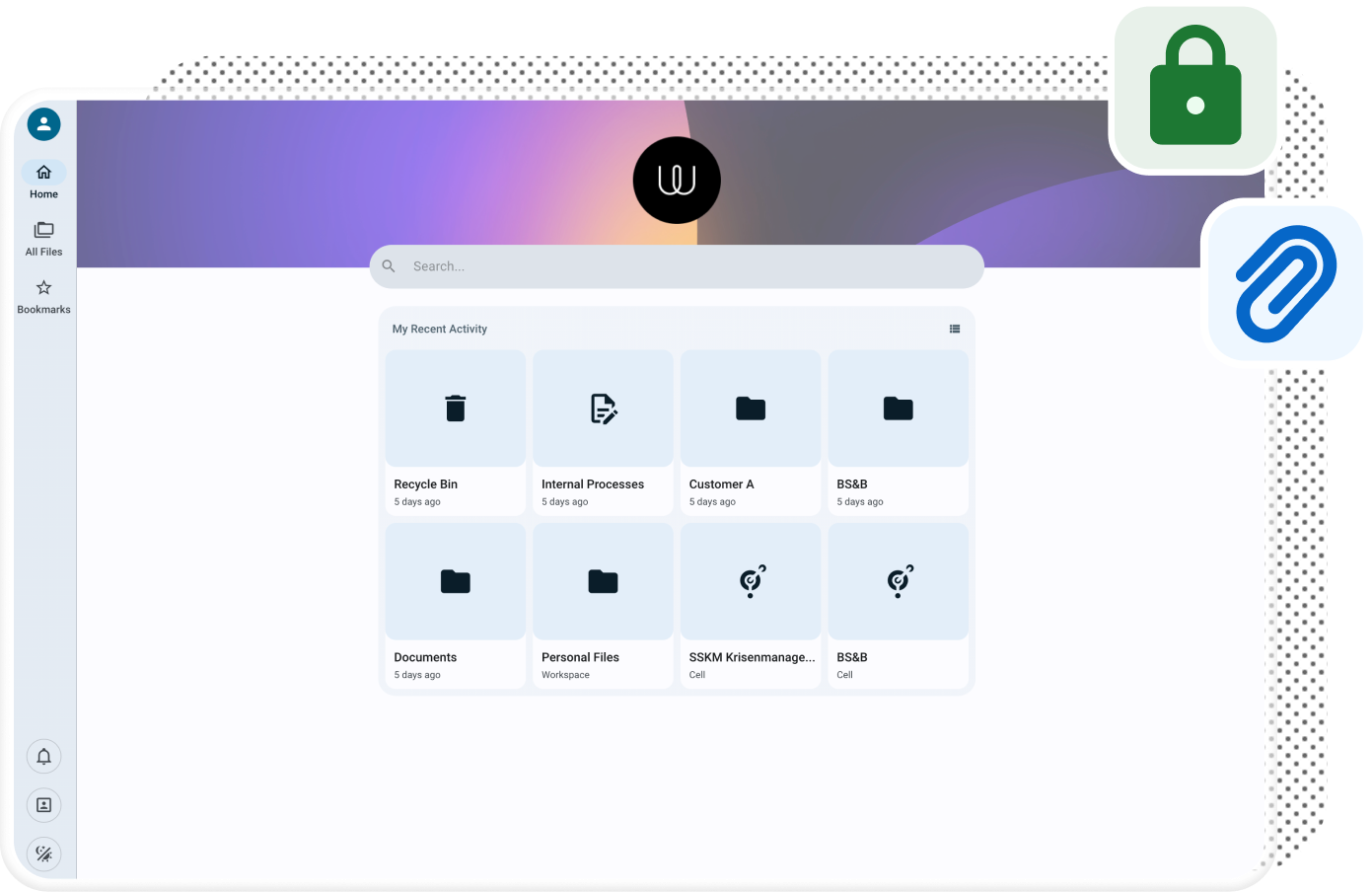 self-hosted, enterprise, doc sharin